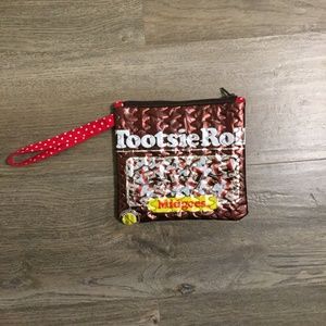 Tootsie Roll Midgees Candy Bag Wristlet New